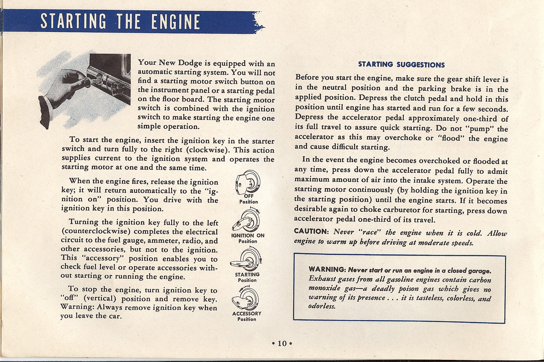 1949 Dodge D29 and D30 Manual Page 9